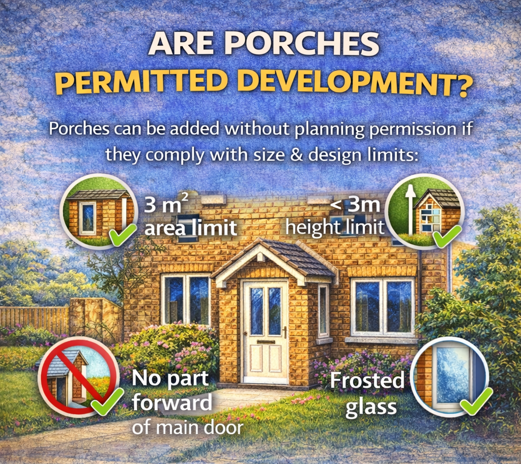 Are Porches Permitted Development