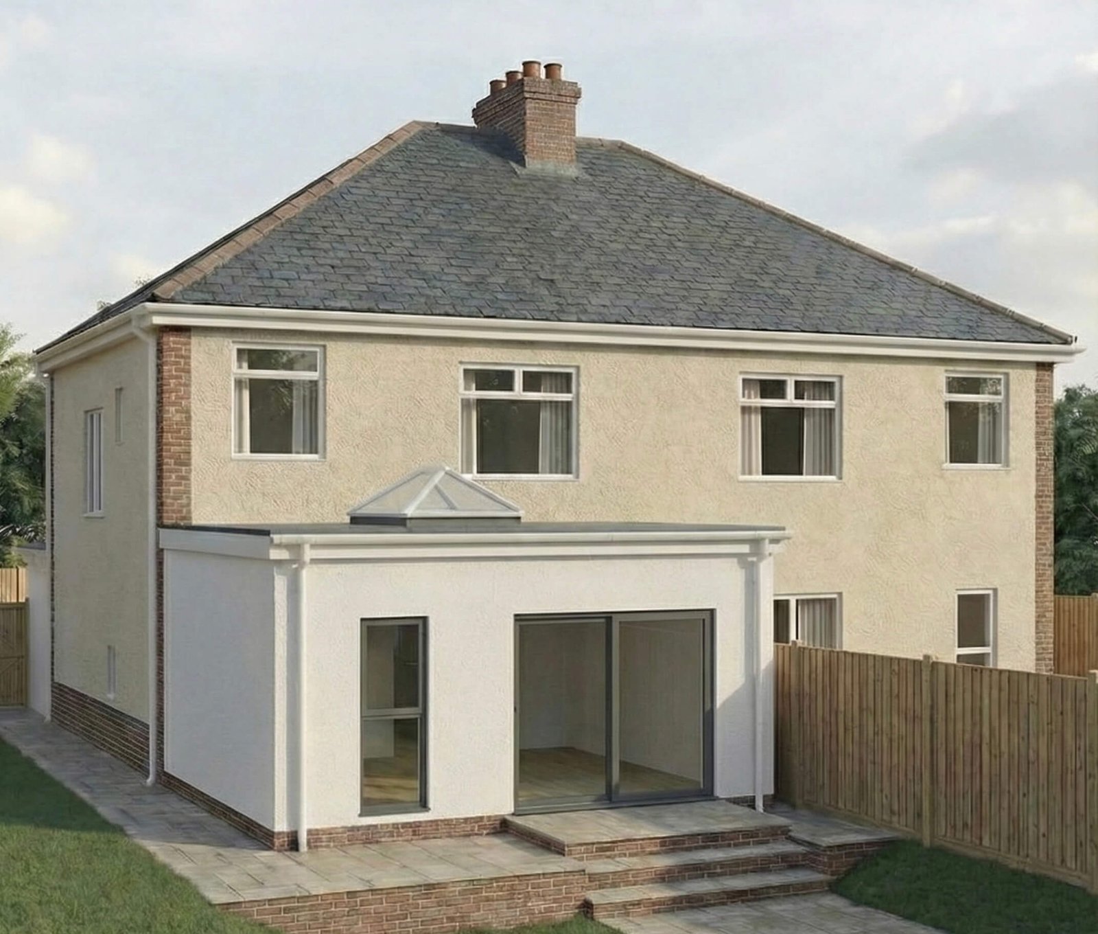 Single storey rear extension on Lammack Rd, Blackburn