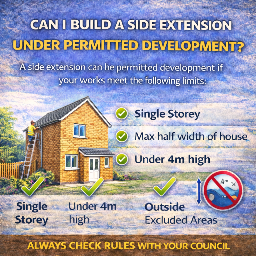 side extension permitted development