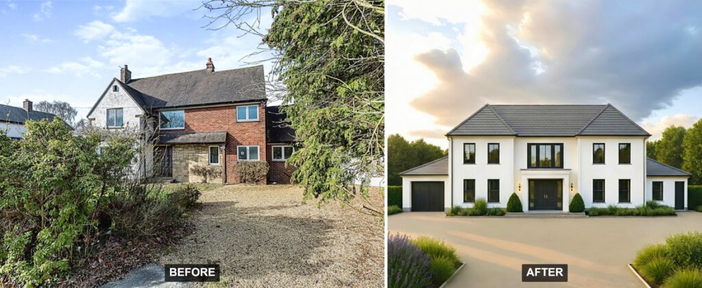 Highrigg Drive - Before and After